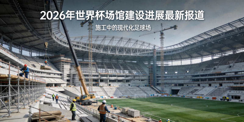 2026年世界杯场馆建设进展最新报道 - 施工中的现代化足球场